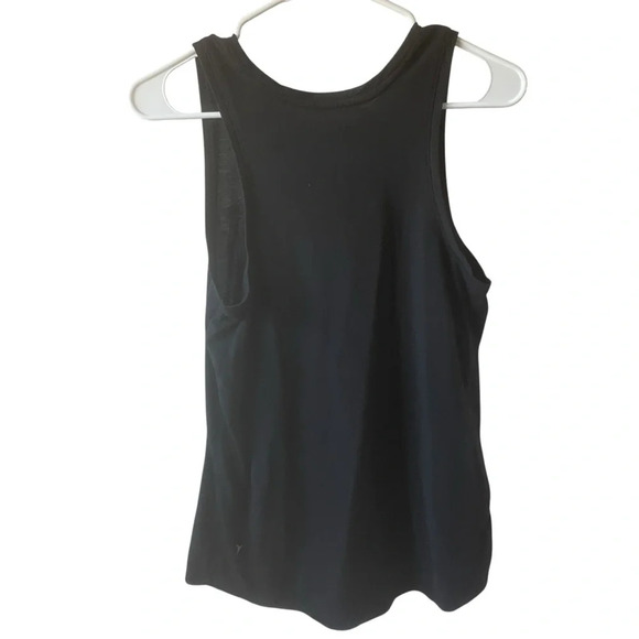 Old Navy Active Black Graphic Inspirational Size Small Muscle Tank Top - Picture 4 of 8